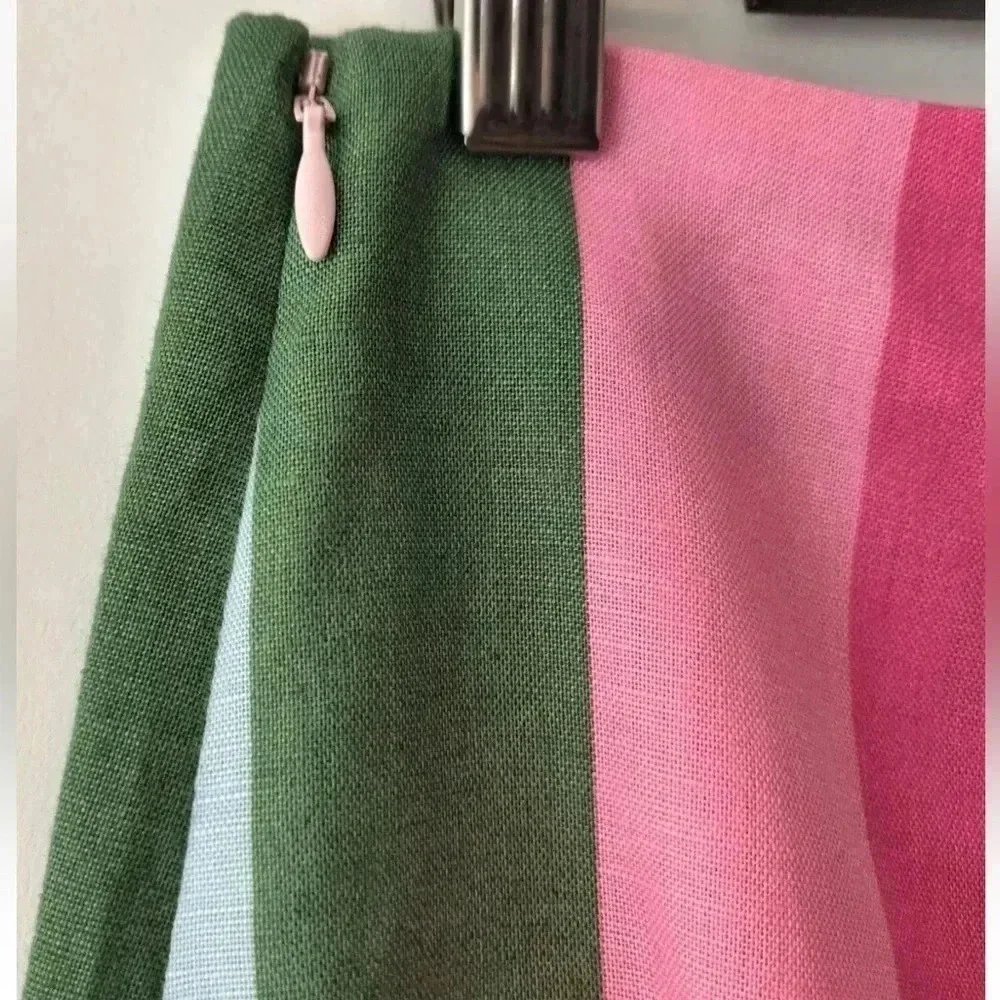 Zara pink green